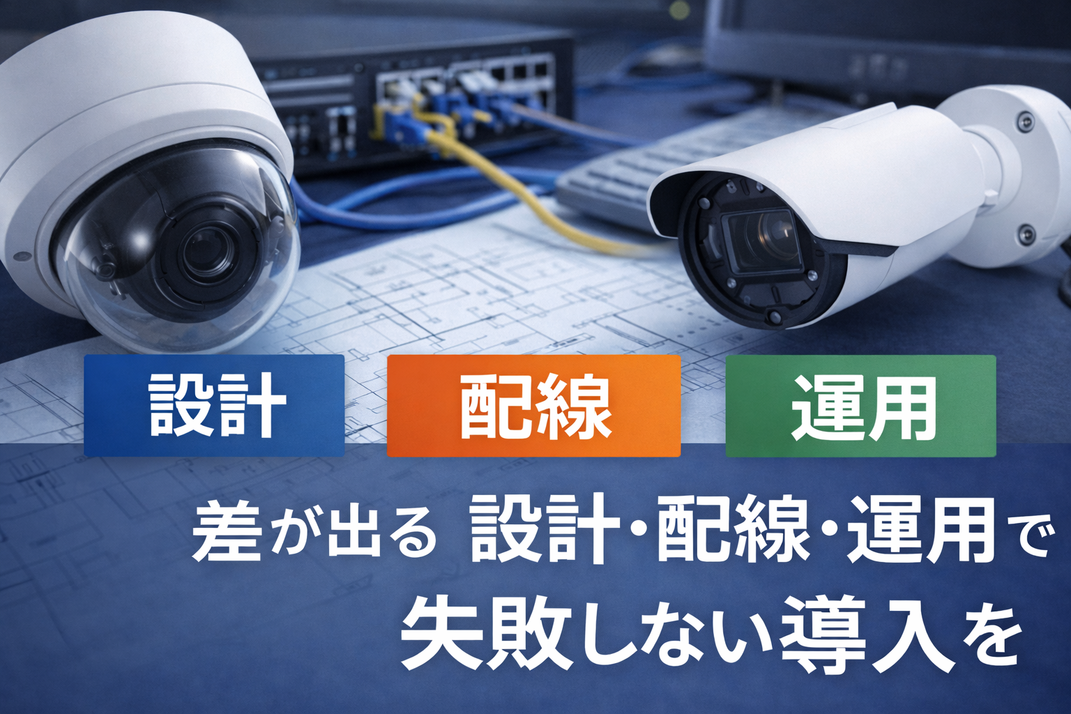 カメラ本体よりも見落とされやすいのが 録画・保存の設計です。